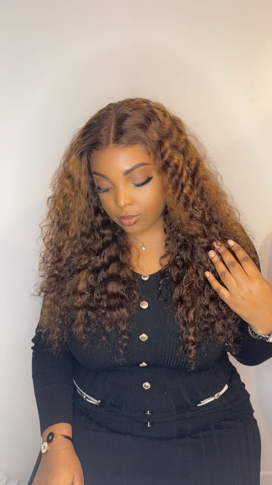 DEEP WAVE CARAMEL - RAW HAIR