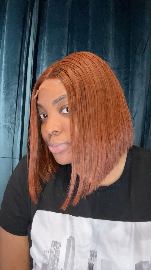 CARRÉ GINGER 12'' - RAW HAIR