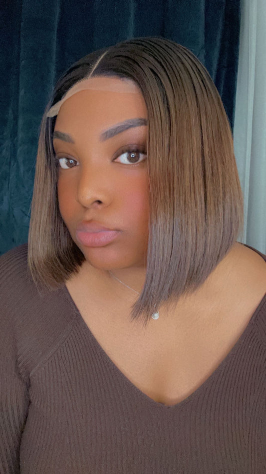 CARRÉ CHOCOLAT 10" - RAW HAIR